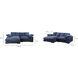 Plunge 106 X 46 inch Blue Sectional