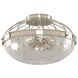 Montauk 3 Light 14 inch Polished Nickel Flush Mount Ceiling Light