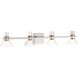 Blake LED 35.5 inch Polished Nickel and Champagne Gold Vanity Light Wall Light