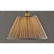 Shiloh 63 inch 100 watt Antique Brass Floor Lamp Portable Light