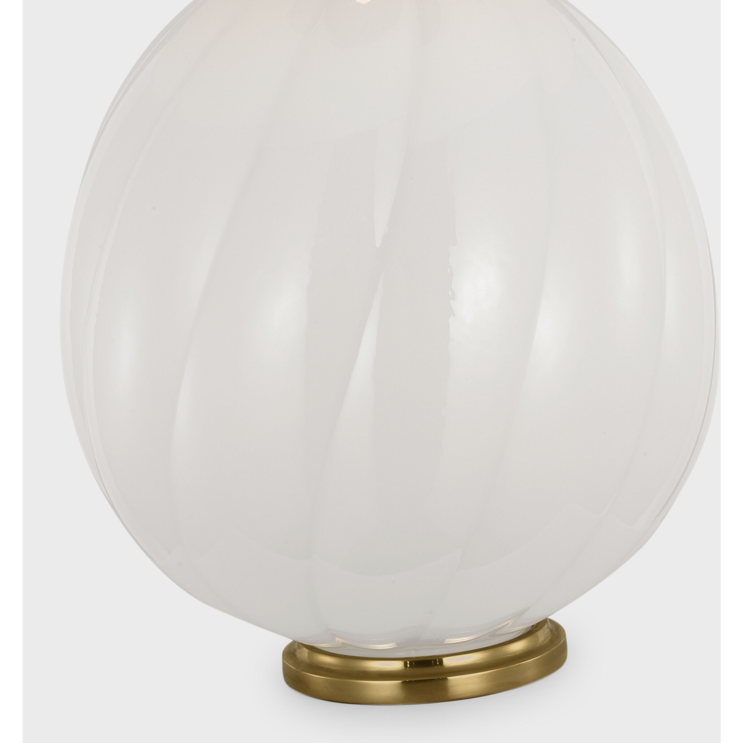 Julie Neill Talia 29.25 inch 5.00 watt White Glass Cordless Table Lamp Portable Light, Medium