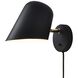 Culver Wall Sconce Wall Light in Matte Black
