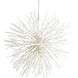 Finch 8 Light 43 inch White Chandelier Ceiling Light