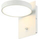 Azton LED 6.63 inch White Wall Sconce Wall Light