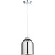 Celia 1 Light 7.25 inch Chrome Pendant Ceiling Light