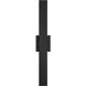 Jacks LED 36 inch Textured Black Exterior Wall Sconce