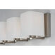 Wrap 4 Light 26 inch Satin Nickel Bath Vanity Wall Light
