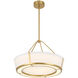 Royce 1 Light 24.25 inch Luxe Gold Pendant Ceiling Light