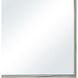 Jackline 36 X 24 inch Polished Nickel Wall Mirror