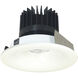 Iolite White with White Recessed Light in 3000K, 2500, Round Bullnose