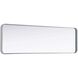 Remy 60 X 18 inch Silver Mirror