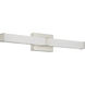 Mandi 23.75 inch Brushed Steel Vanity/Bath Bar Wall Light