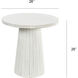 Drift 26 X 26 inch White Wash End Table