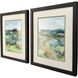 Abstract Landscape Green and Blue Framed Art, Propac