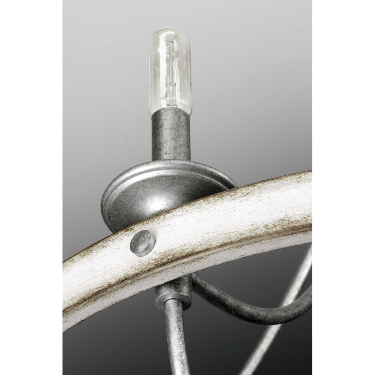 Camps Bay 5 Light 26 inch Galvanized Chandelier Ceiling Light