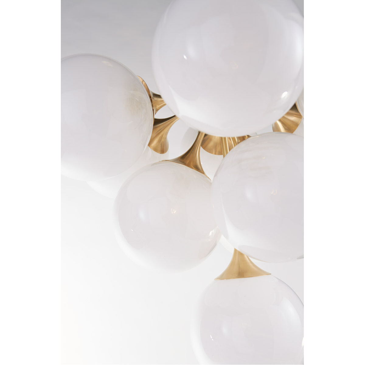 AERIN Cristol 10 Light 28 inch Hand-Rubbed Antique Brass Tiered Chandelier Ceiling Light