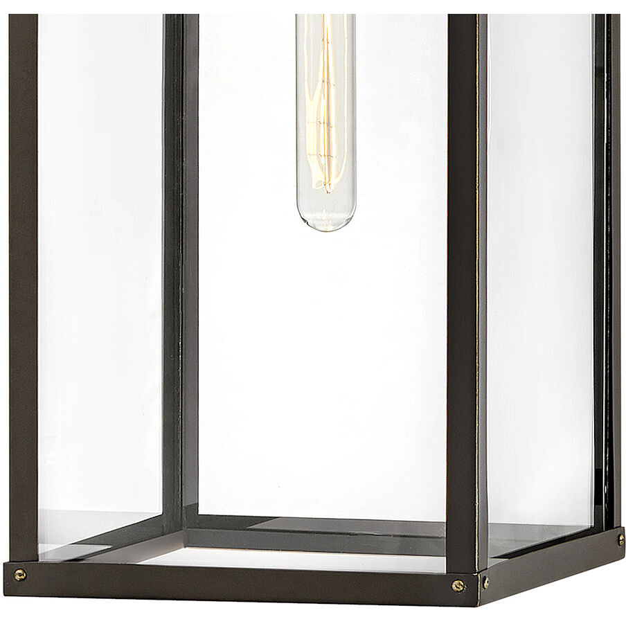 Estate Series Porter Outdoor Wall Mount Lantern in Oil Rubbed Bronze, Non-LED, Open Air