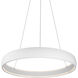 Halo Pendant Ceiling Light in White