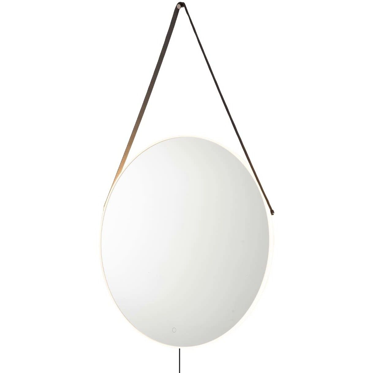 Aurora 36 X 36 inch Chrome LED Wall Mirror