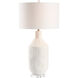 Furrow 24.5 inch 100.00 watt White/Cream Table Lamp Portable Light