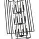 Titania 12 Light 20 inch Matte Black Chandelier Ceiling Light