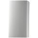 Ambiance Rectangle LED 9.5 inch Bisque Outdoor Wall Sconce, Small