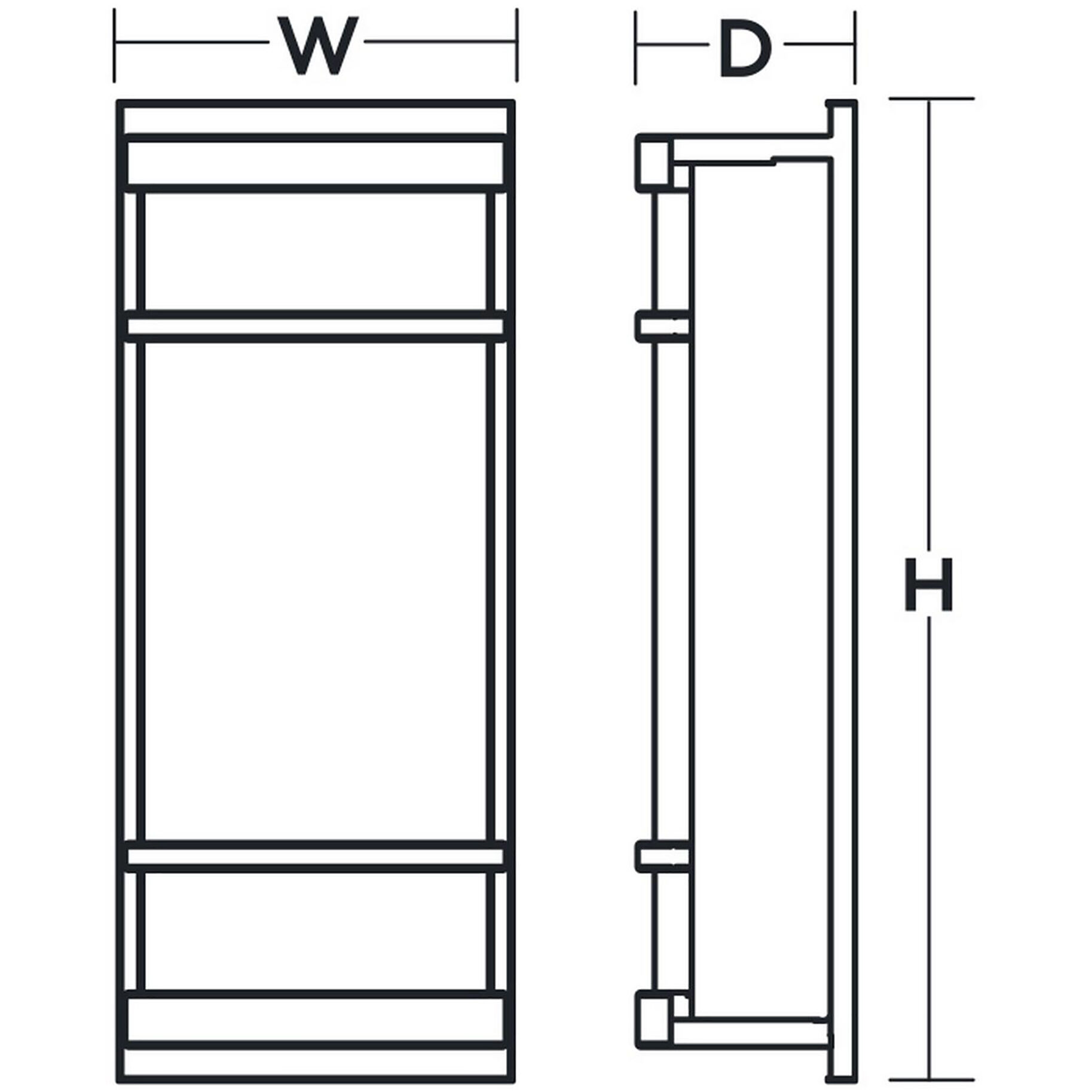Brio 1 Light 7.25 inch Oil-Rubbed Bronze ADA Wall Sconce Wall Light