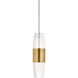 Sean Lavin Lassell 1 Light 12V Natural Brass Low-Voltage Pendant Ceiling Light