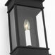 C&M by Chapman & Myers Cupertino 1 Light 13.13 inch Textured Black Outdoor Wall Lantern