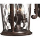 Estate Series Windsor Outdoor Wall Mount Lantern in River Rock, Small