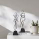 Arabesque 19 X 4 inch Sculptures, Set of 2