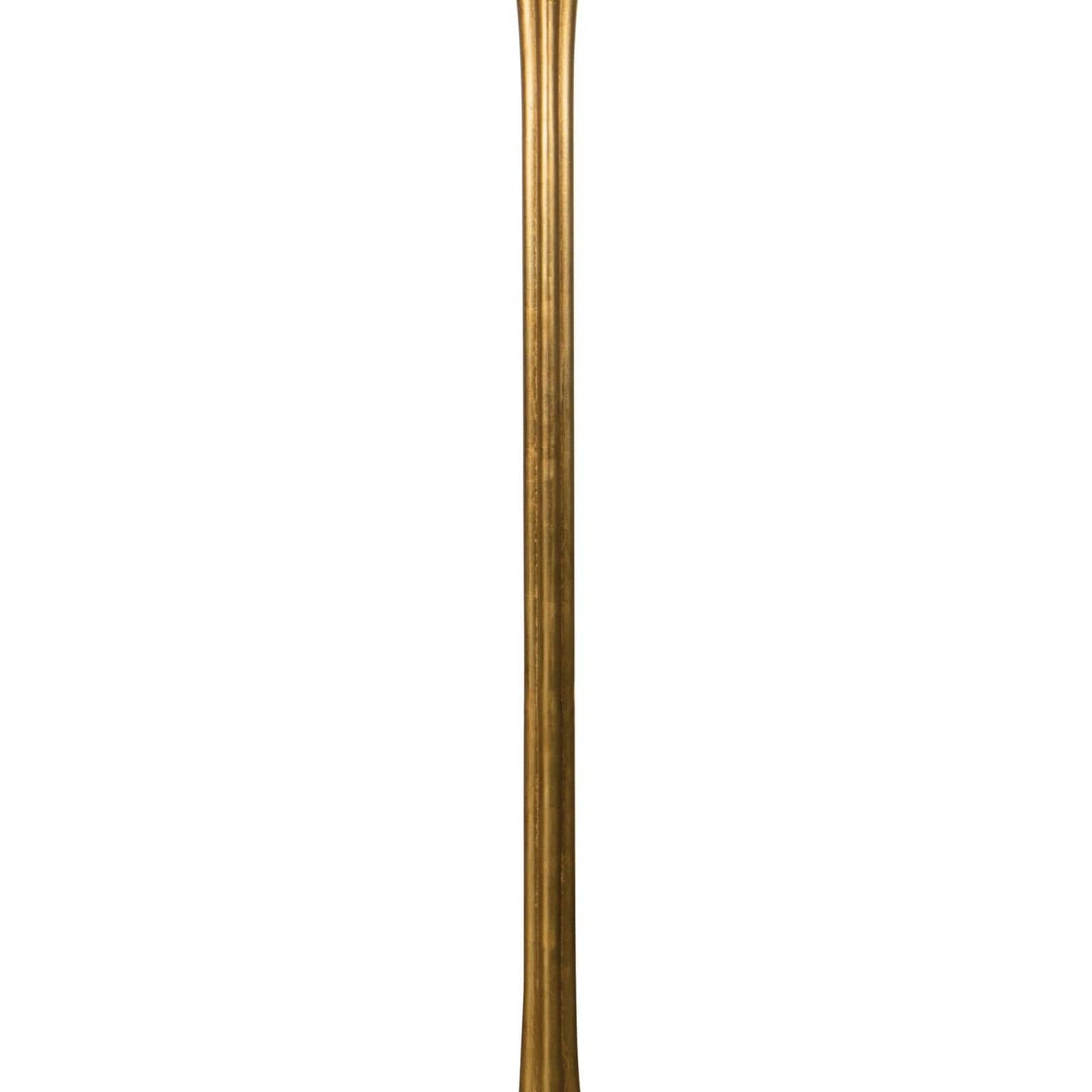 Lillian 64 inch 150.00 watt Gold Leaf Floor Lamp Portable Light