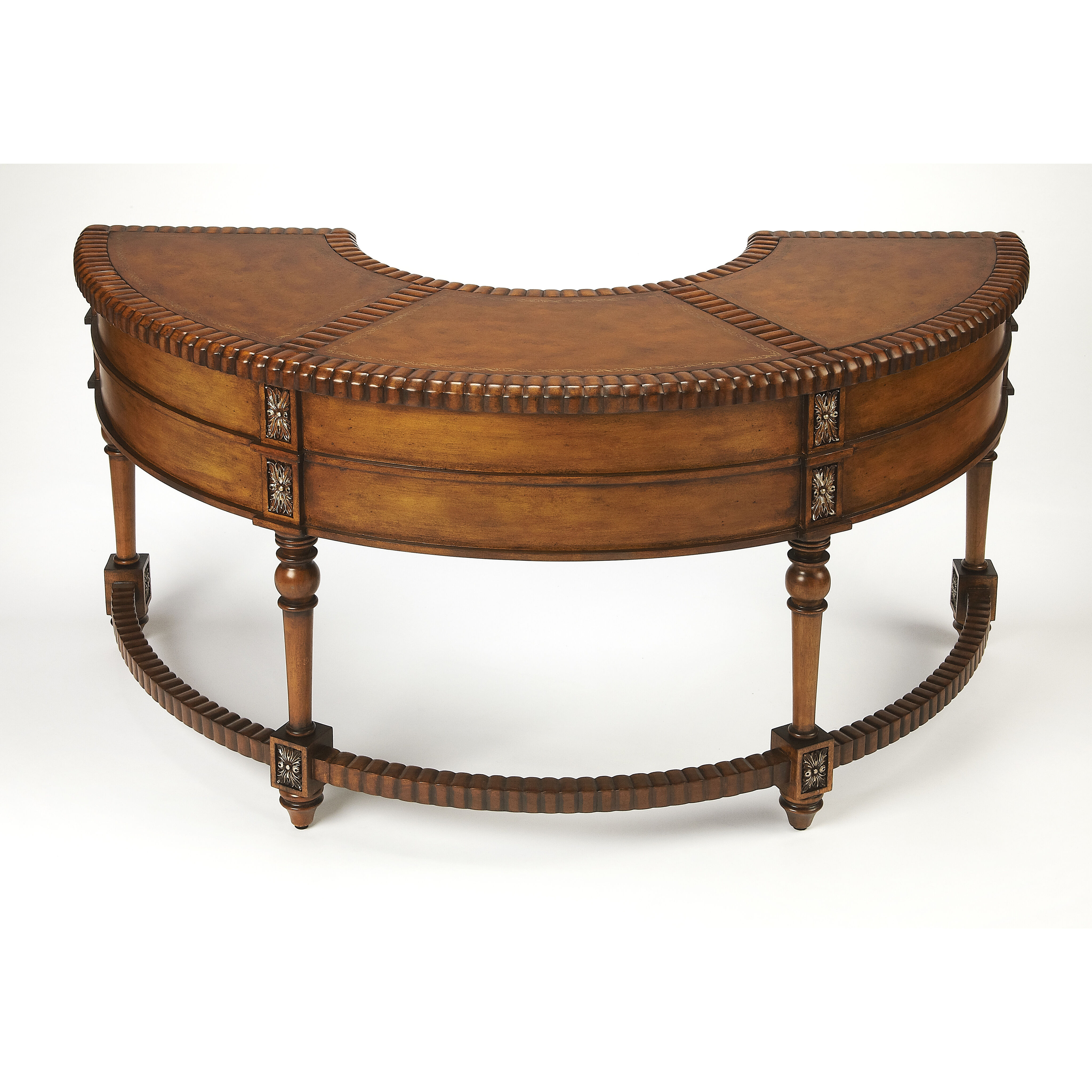 Geneva Demilune 60 X 30 inch Connoisseur's Desk & Secretary