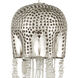 Medusa 15 Light 23 inch Silver Multi-Drop Pendant Ceiling Light