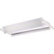 Brentwood LED 12 inch White Linear Flushmount Ceiling Light