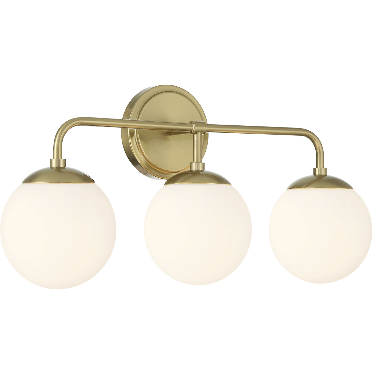Maverick Bath Vanity Light Wall Light in Vibrant Gold