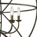 Acadia 10 Light 36 inch Golden Bronze Chandelier Ceiling Light
