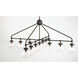 Stella 13 Light 52 inch Dark Bronze Chandelier Ceiling Light
