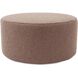 Barbet Universal 18 inch Chocolate 36 Round Ottoman