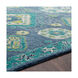 Bonifate 90 X 60 inch Denim/Navy/Teal/Lime/Khaki/Light Gray Rugs, Rectangle