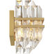 Hayes Bath Vanity Light Wall Light in Aged Brass