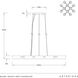Wright 12 Light 50 inch Antique Brass Chandelier Ceiling Light