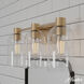 Lochemeade 3 Light 22.5 inch Alturas Gold Vanity Light Wall Light