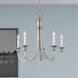 Cranford 5 Light 24 inch Brushed Nickel Chandelier Ceiling Light