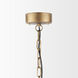 Rhone 26.38 inch Gold Chandelier Ceiling Light