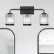 Aspen LED 24 inch Matte Black Vanity Wall Light