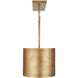 Jude 5 Light 44 inch Mystic Luster Island Ceiling Light