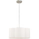 Chelsea 1 Light 18 inch Brushed Nickel Pendant Ceiling Light
