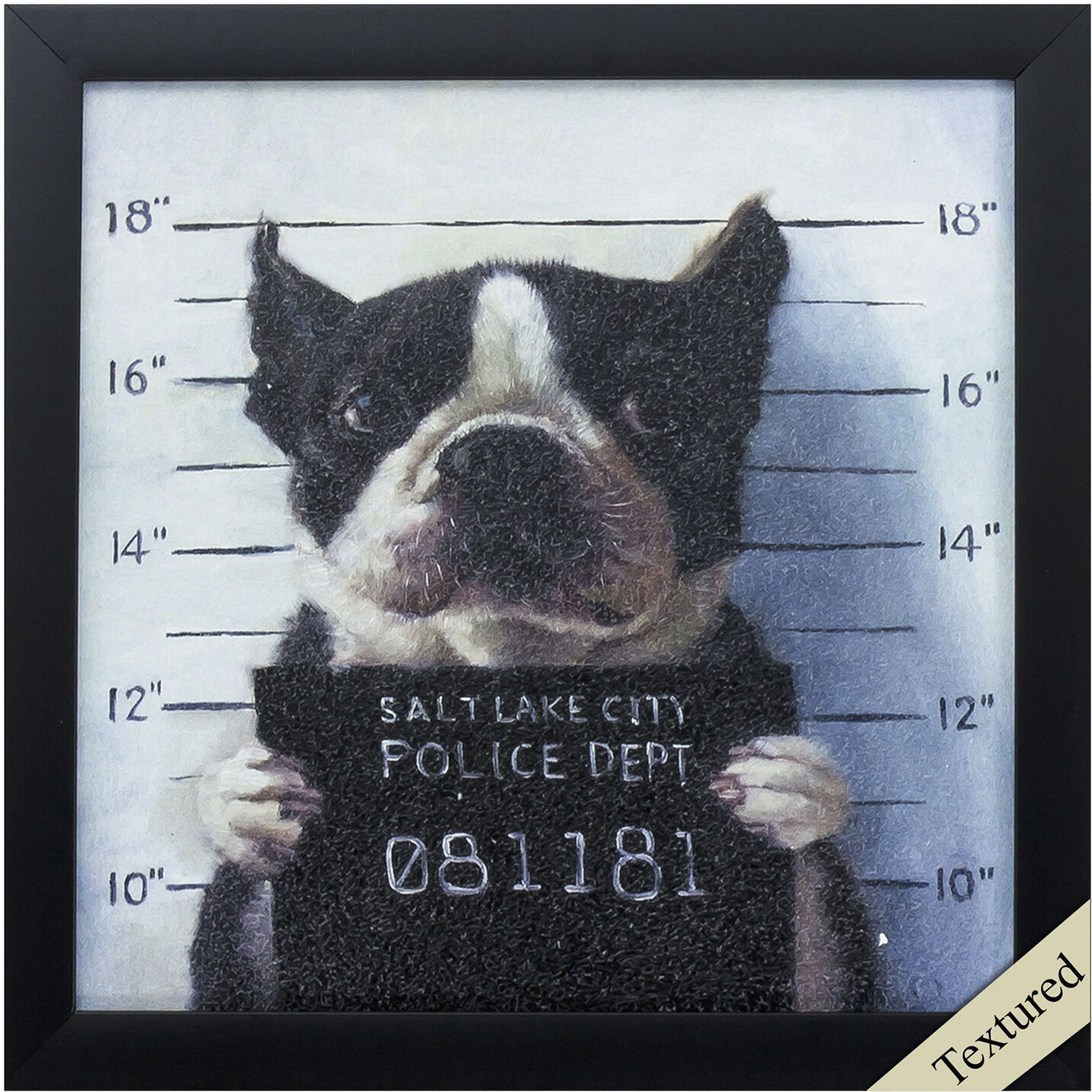 Animals 11 X 11 inch Non-Glass Framed Art, Propac