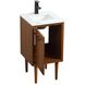 Cyrus 19 X 18 X 33.5 inch Teak Vanity Sink Set